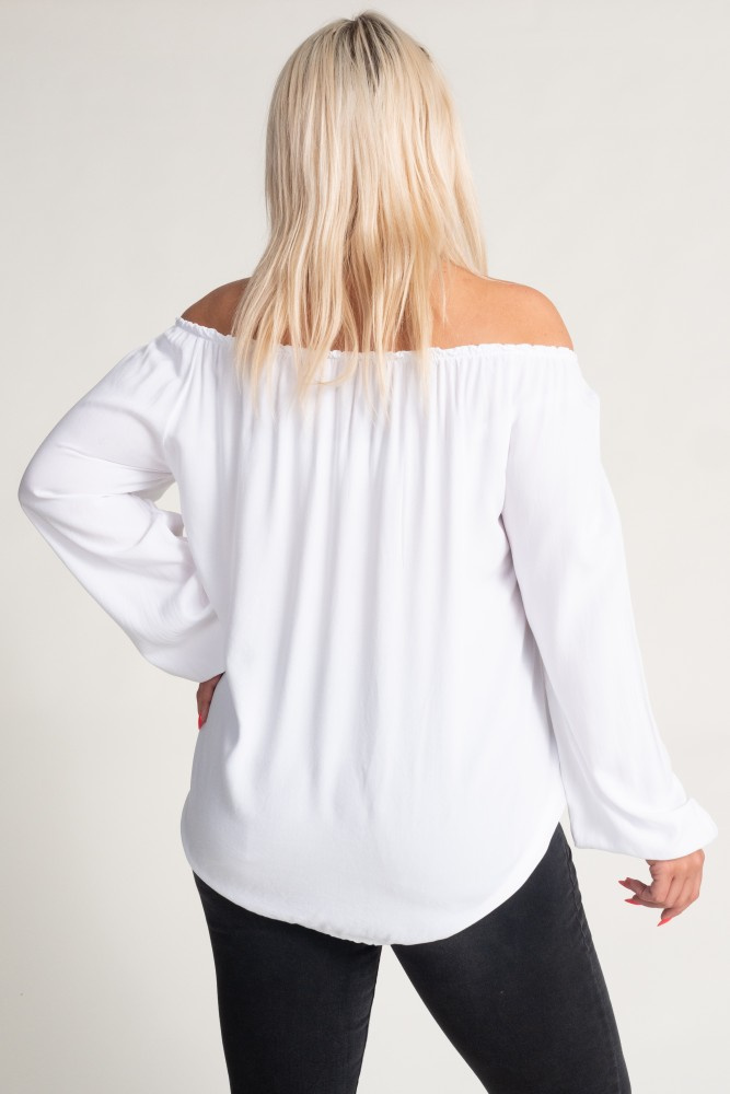  White VISKIO Blouse