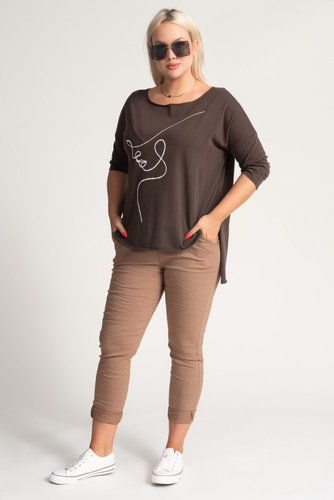 Coffee GIATTO Pants