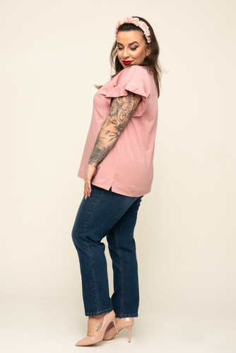 Powder pink BELLO blouse
