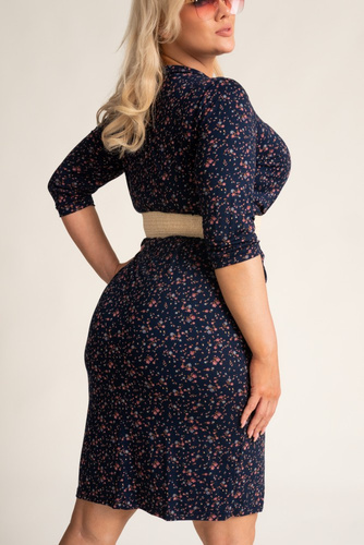 MARSIN crease dress Pattern 1