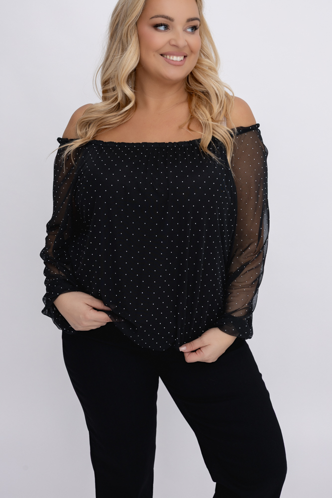 Bluzka siateczkowa VIRMI Wzór 1