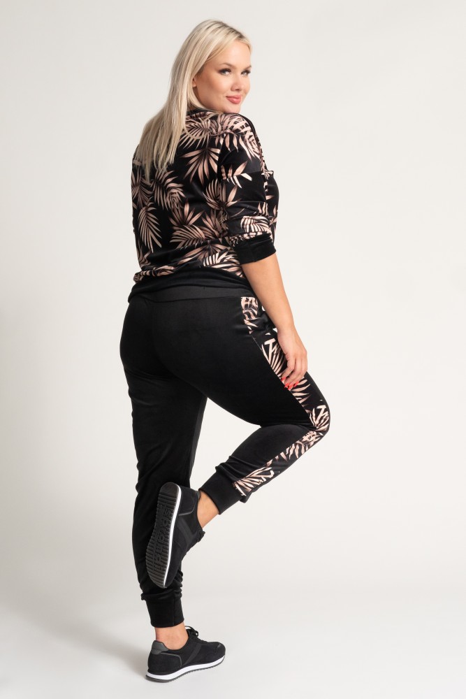 Velour Tracksuit Set