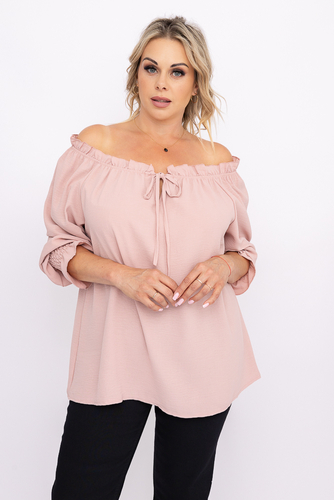  Pudroworóżowa Bluzka SEGAYO