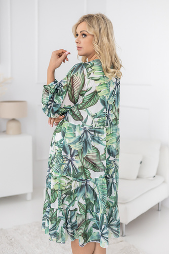  Dress with tied neckline TEMENA Pattern 2
