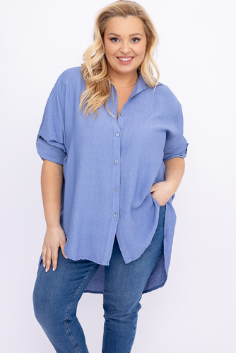 Jeanosowniebieska Koszula TERIEN