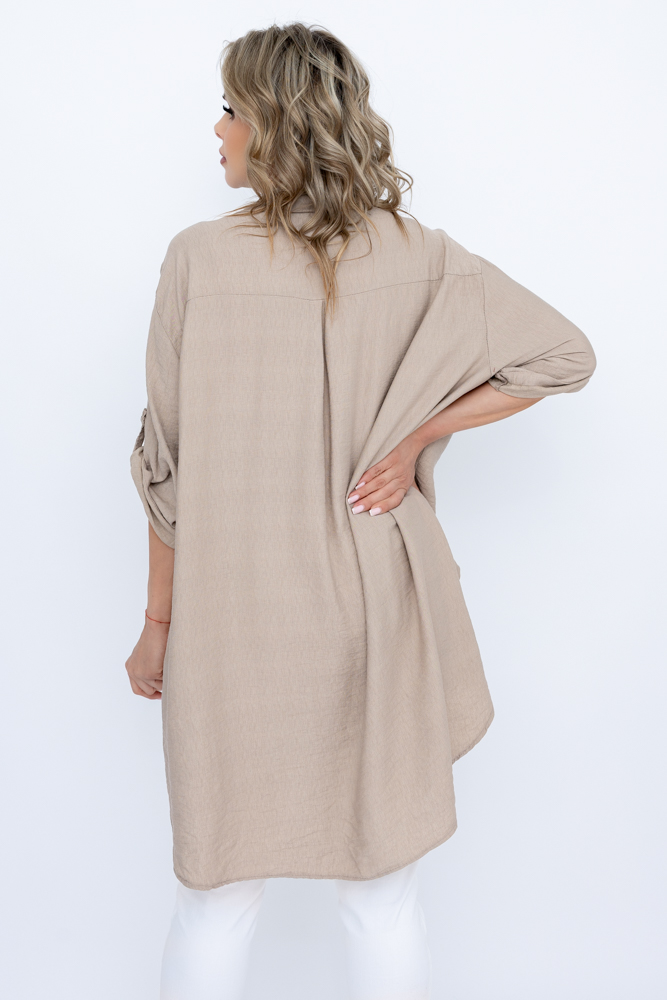 Ciemnobeżowa Koszula