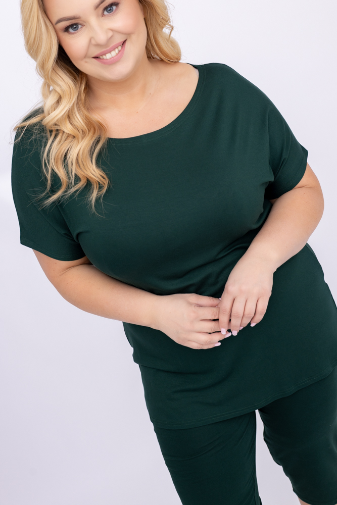 Pijama verde botella