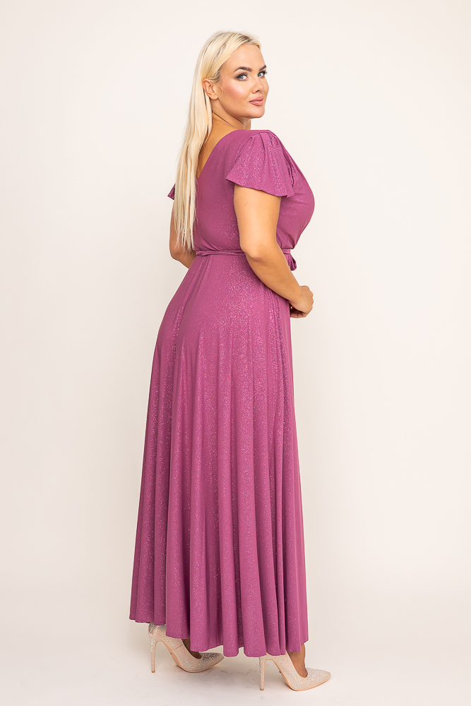 Vestido brocado de brezo