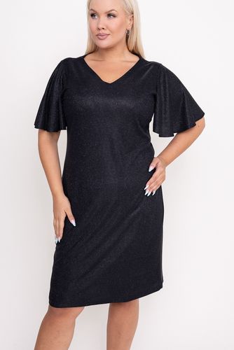 Schwarzes Glitzerkleid
