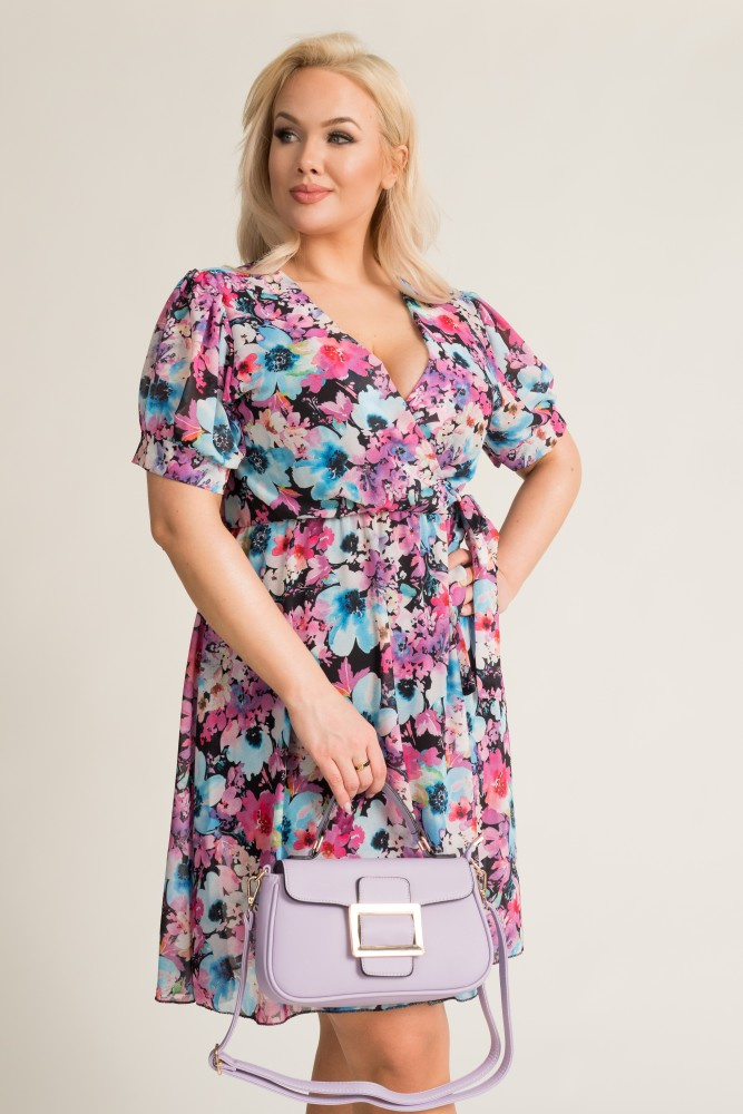 SENTIGA floral dress Pattern 2