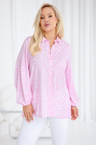 Camisa con mangas buff Wzór 11