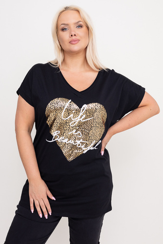  Black MINSI Blouse