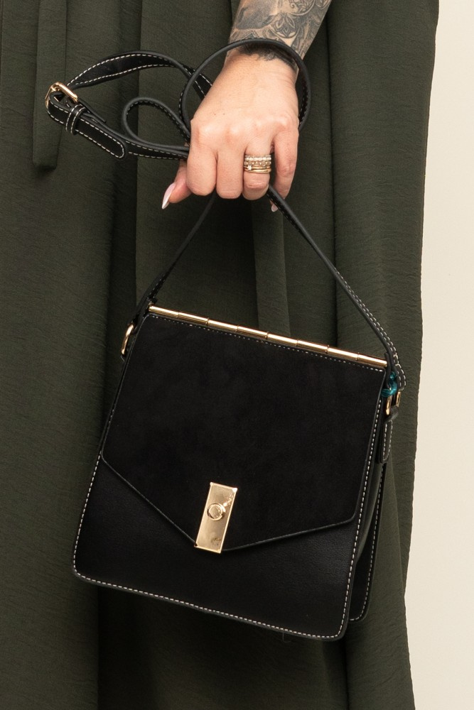 POSTI Black Handbag