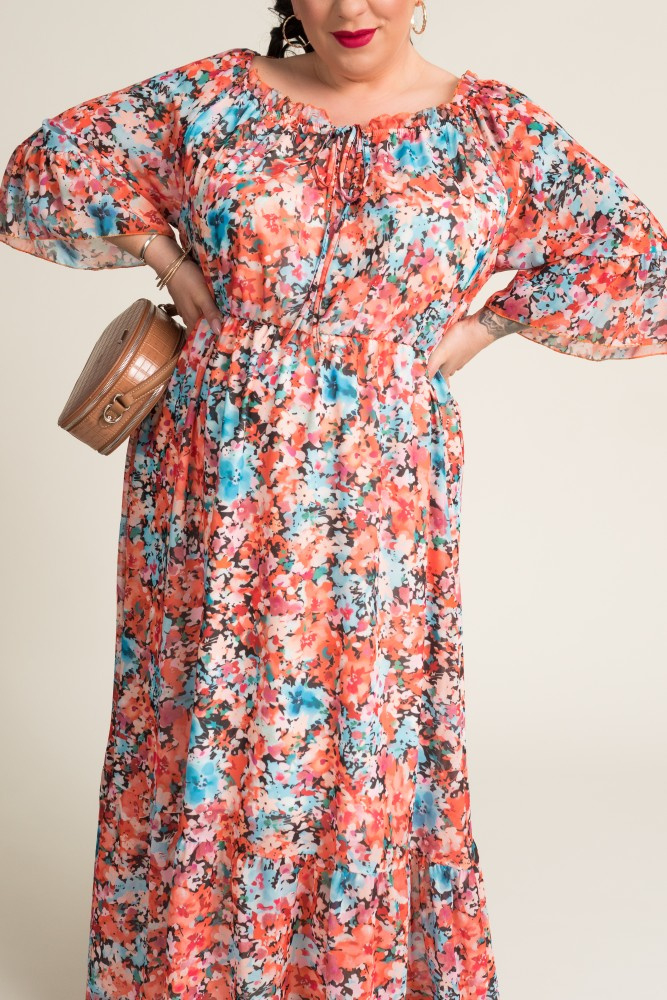  GALIO floral dress Pattern 2