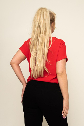 Red Blouse with Pendant FAIRY