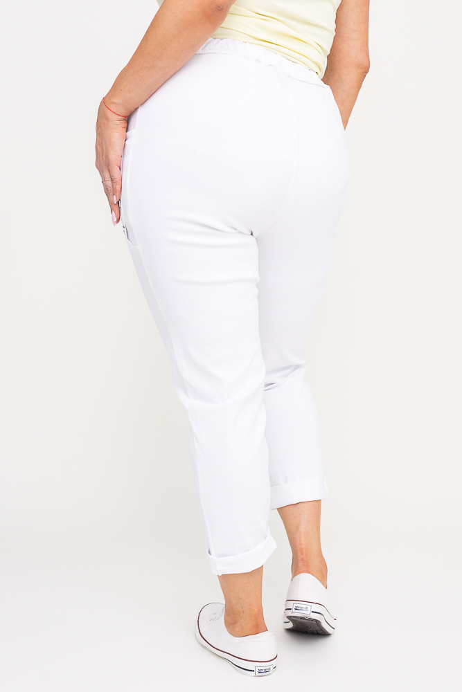 Białe Spodnie SENDI