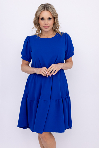 Chabrowa Sukienka z falbaną DOLIEN