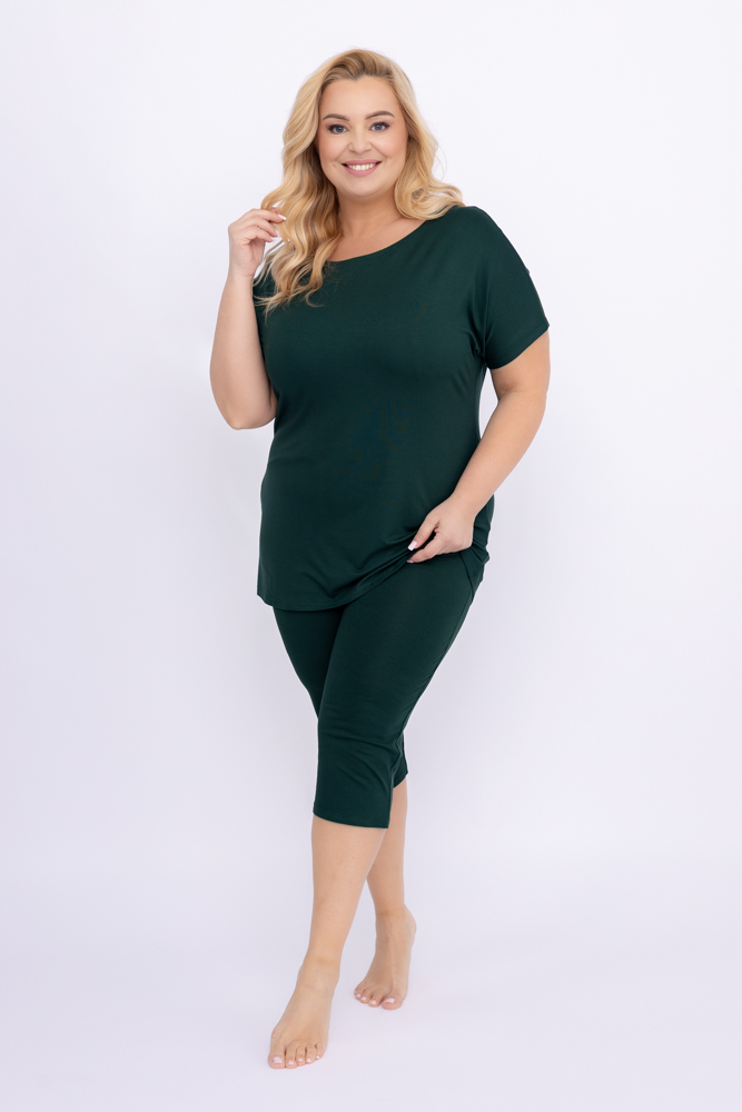 Pijama verde sticlă