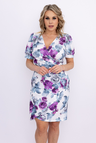 Powder Pink Dress with Crinkle XIOPI