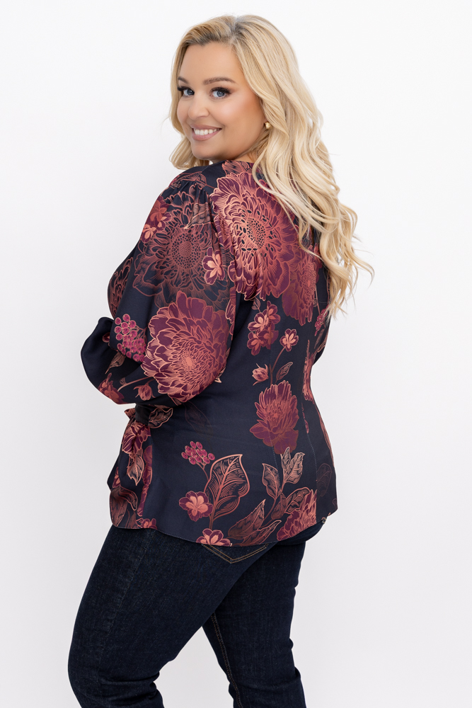 Bluse mit Schleifen Muster 2