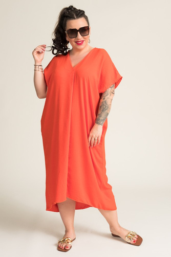 Brilliant Orange NASTI Dress