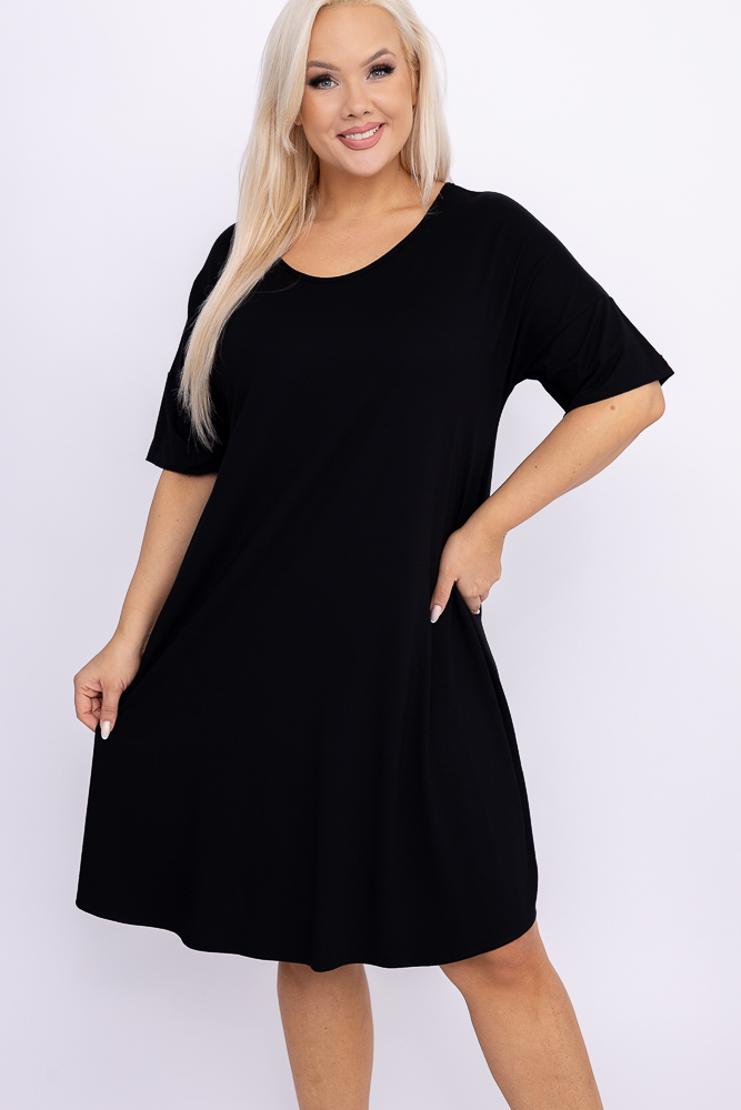Chemise de nuit noire