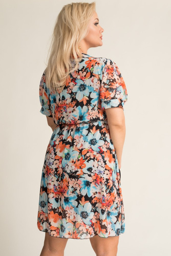 SENTIGA floral dress Pattern 3