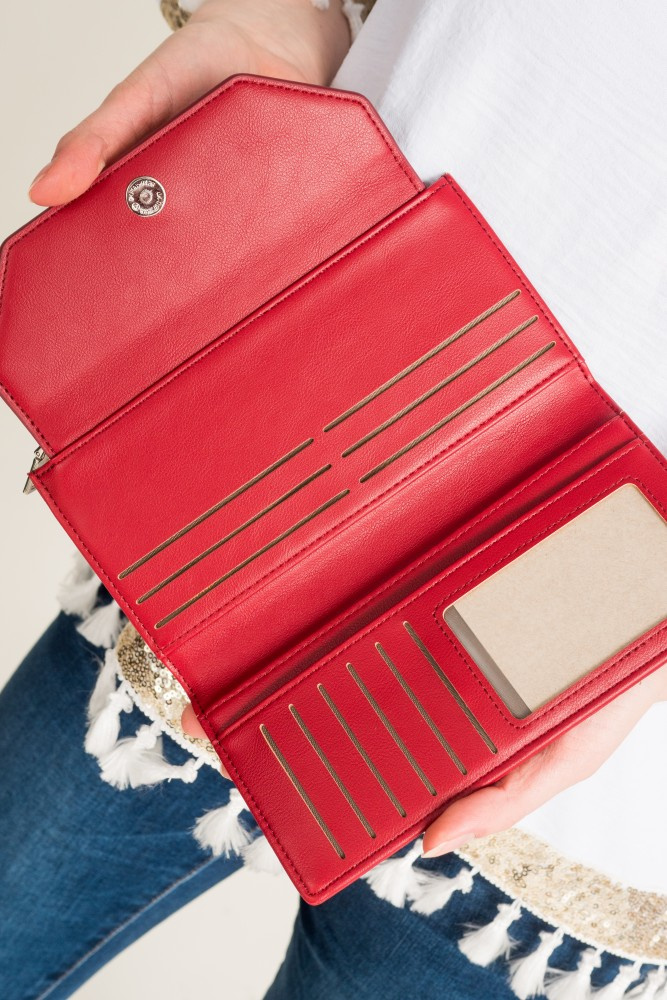  Red PORTINO Wallet
