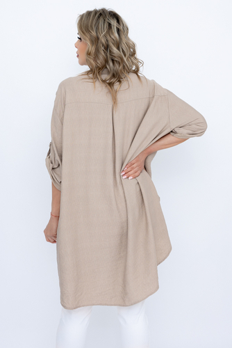 Ciemnobeżowa Koszula