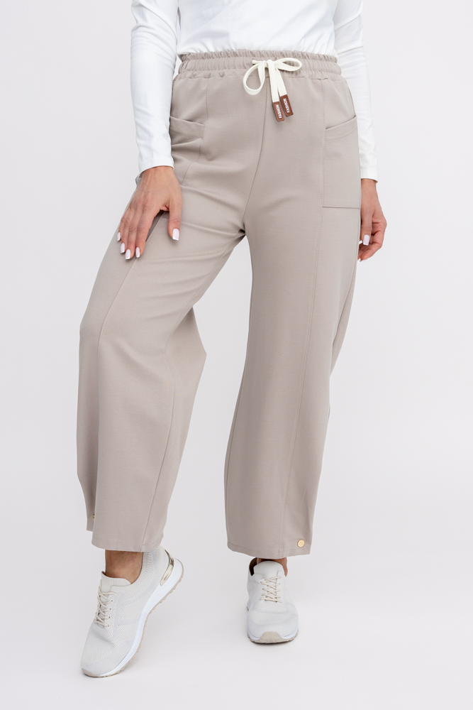 Beige joggebukse