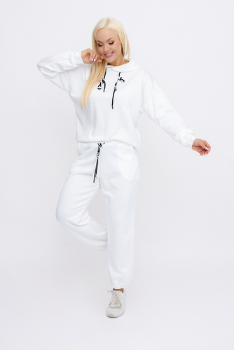 Set de sudadera café