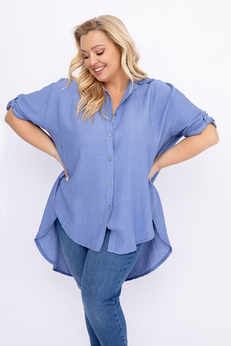 Jeanosowniebieska Koszula TERIEN