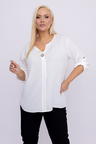 Hvit bluse