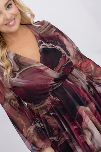  Sukienka siateczkowa Wzór 3