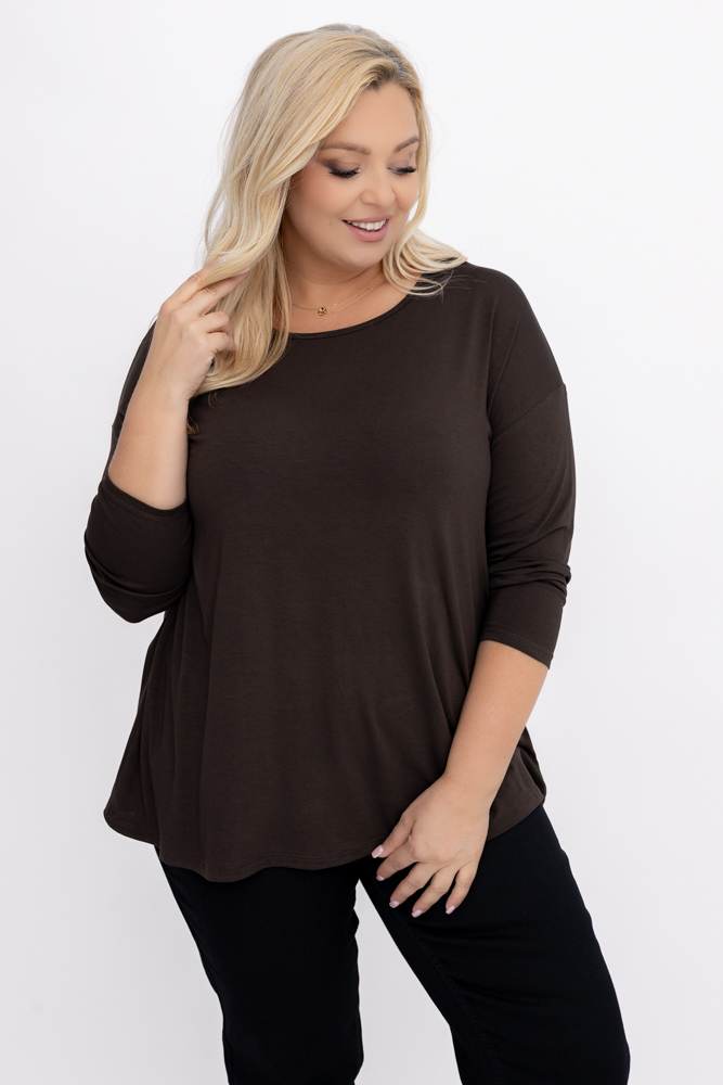  Beige Smooth Blouse