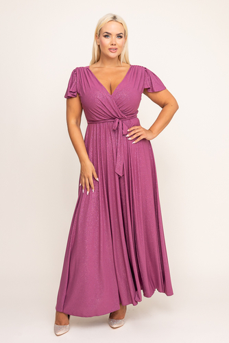 Vestido brocado de brezo