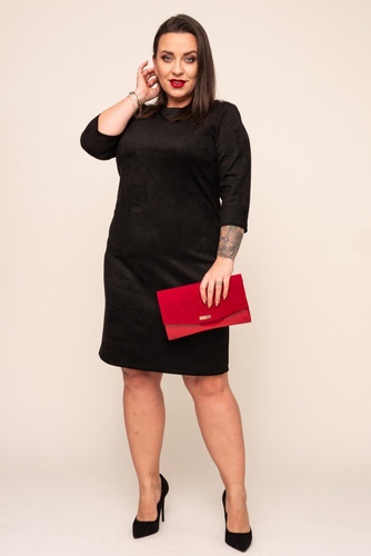 Robe ajustée noire