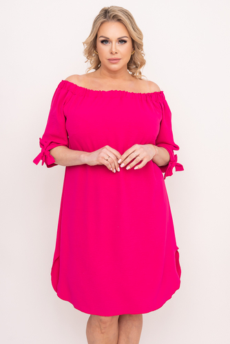 Vestido fucsia
