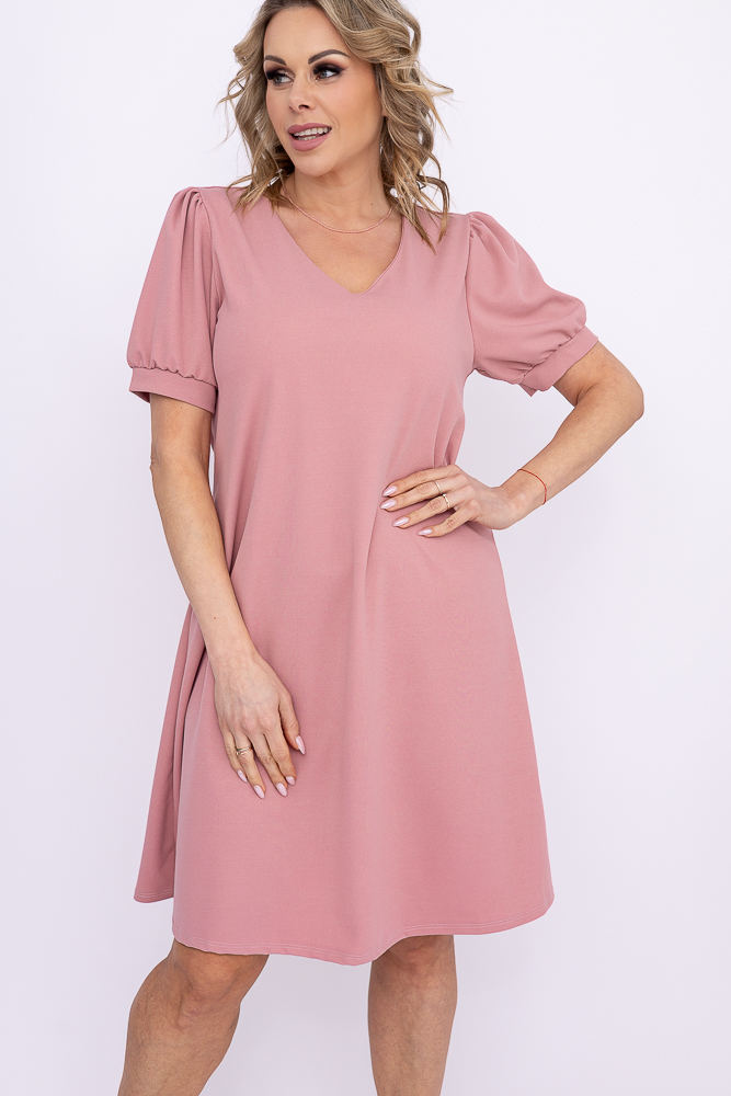 Pudroworóżowa Sukienka BERGIA