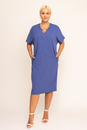  Vestido vaquero-azul