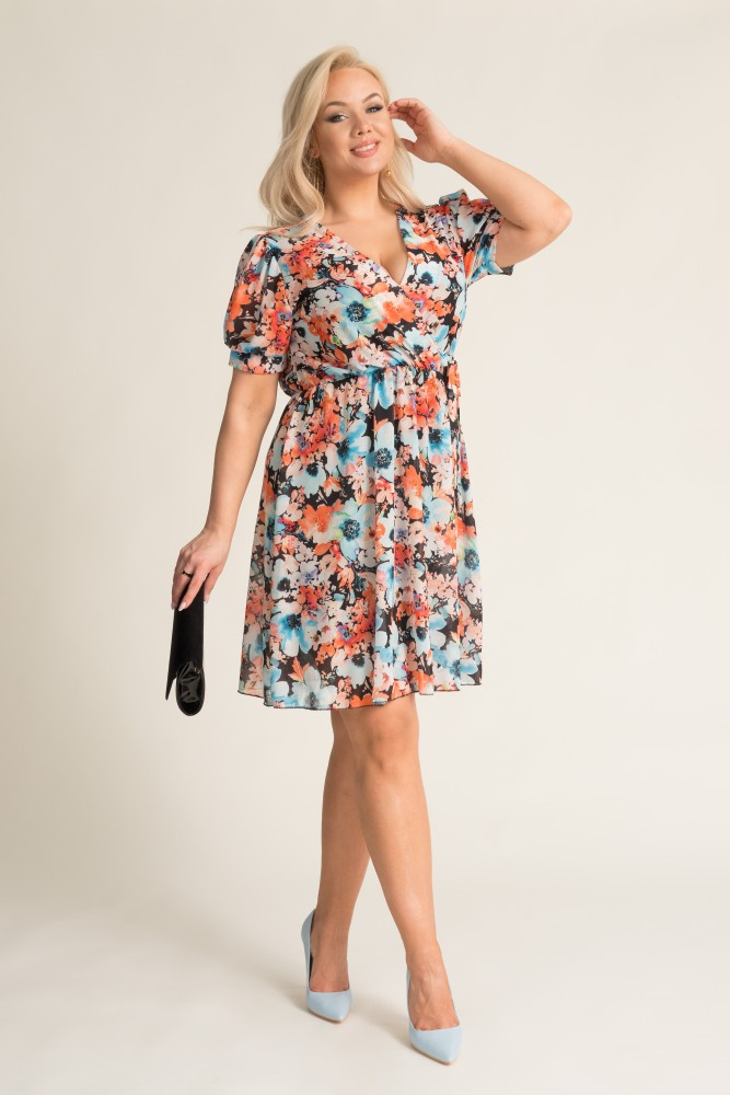 SENTIGA floral dress Pattern 3