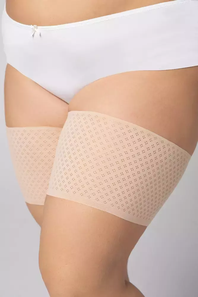 Breathable thigh bands against chafing