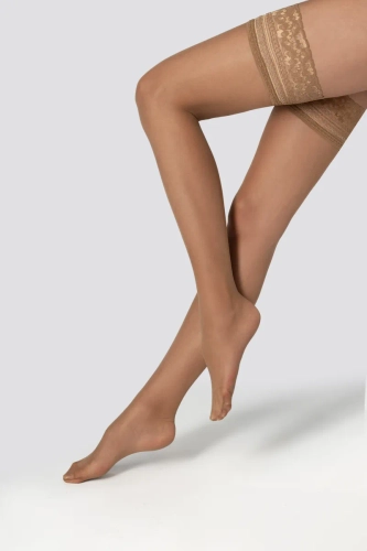 Pończochy samonośne 15DEN VISONE