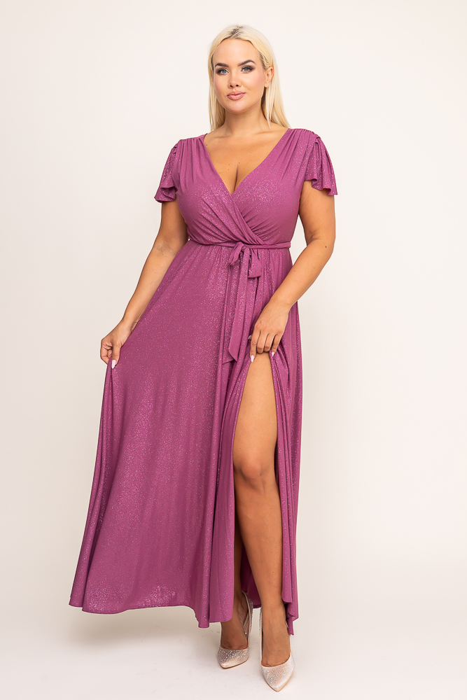 Vestido brocado de brezo