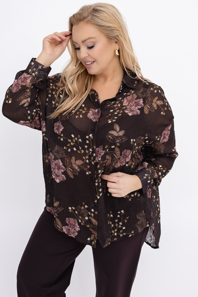 Chemise transparente Motif 2