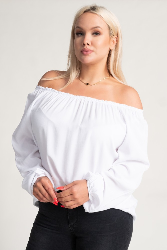  White VISKIO Blouse