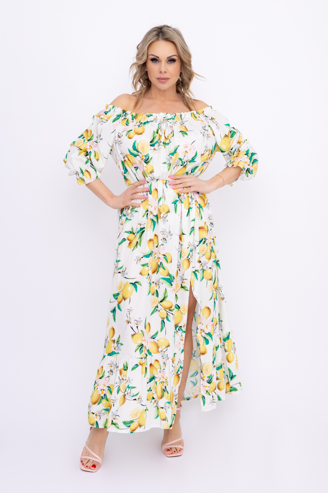 Sukienka maxi VERMI Wzór 24