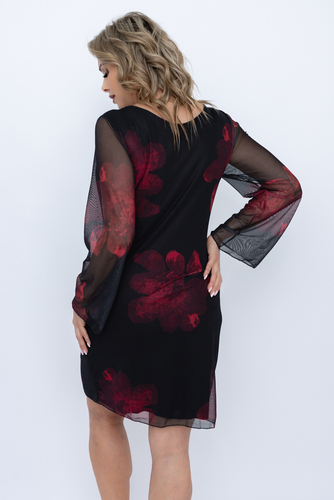 Vestido de malla Wzór 2