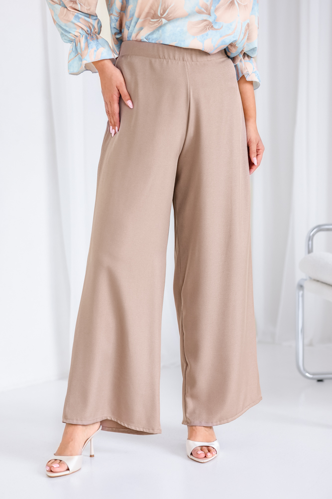 Pantaloni bej închis