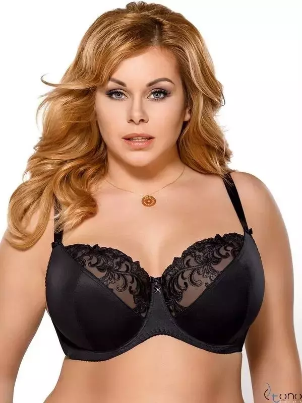 K378 soft black bra